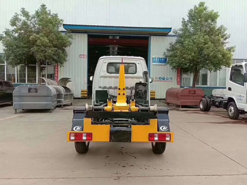 長(zhǎng)安3方勾臂式垃圾車(chē)（單輪）