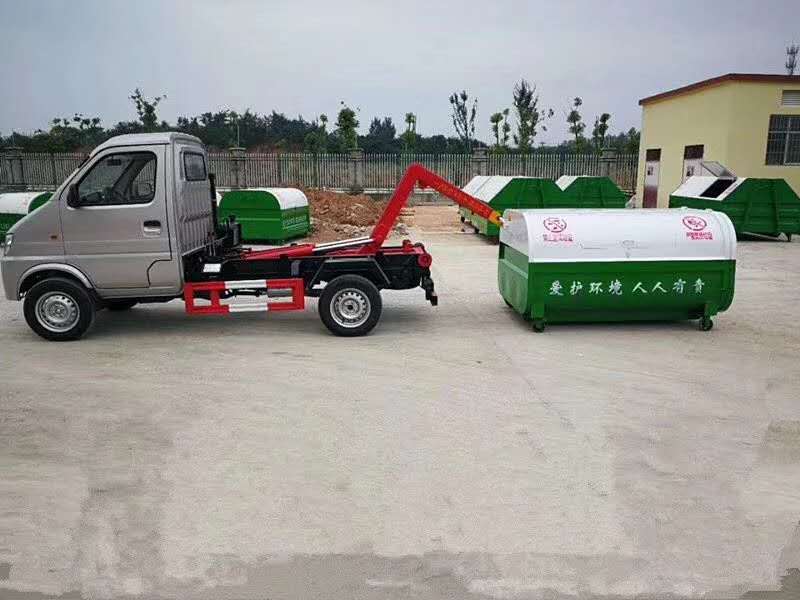 長(zhǎng)安3方勾臂式垃圾車(chē)（單輪）