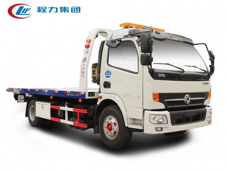 東風凱普特一拖二清障車