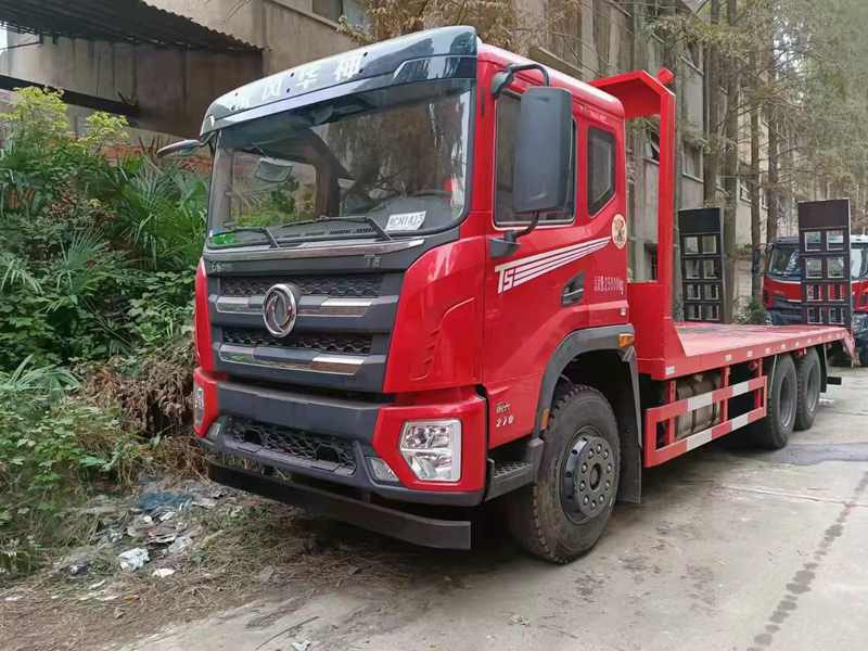 東風(fēng)華神T5后雙橋平板運輸車